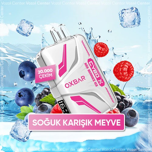 Oxbar Cybo-X 20000 Puff Mixed Berries İce