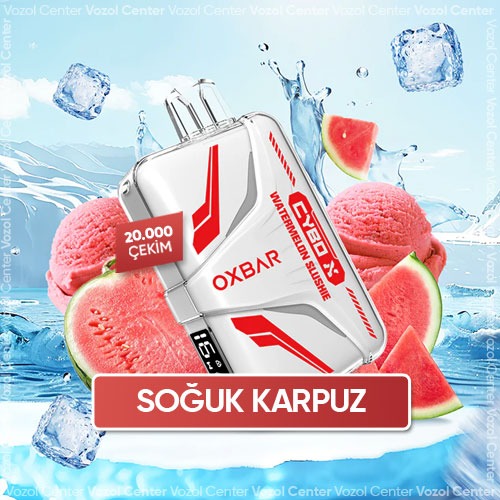 Oxbar Cybo-X 20000 Puff Watermelon Slushie