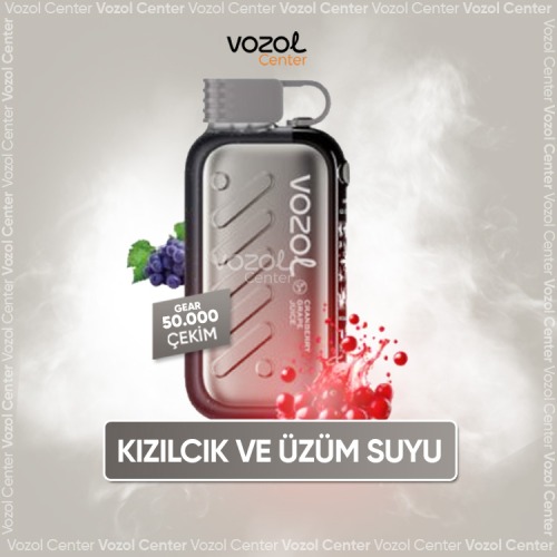 Vozol Gear Ice & Sweet 50000 Cranberry Grape Juice