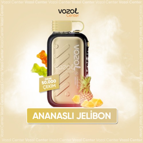 Vozol Gear Ice & Sweet 50000 Pineapple Squish