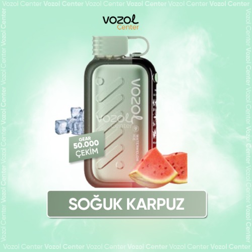 Vozol Gear Ice & Sweet 50000 Watermelon Ice